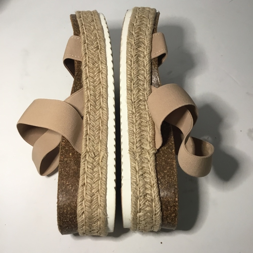 Steve Madden Women’s Kimmie Blush Pink Platform Sandals Size 10 - Picture 4 of 7